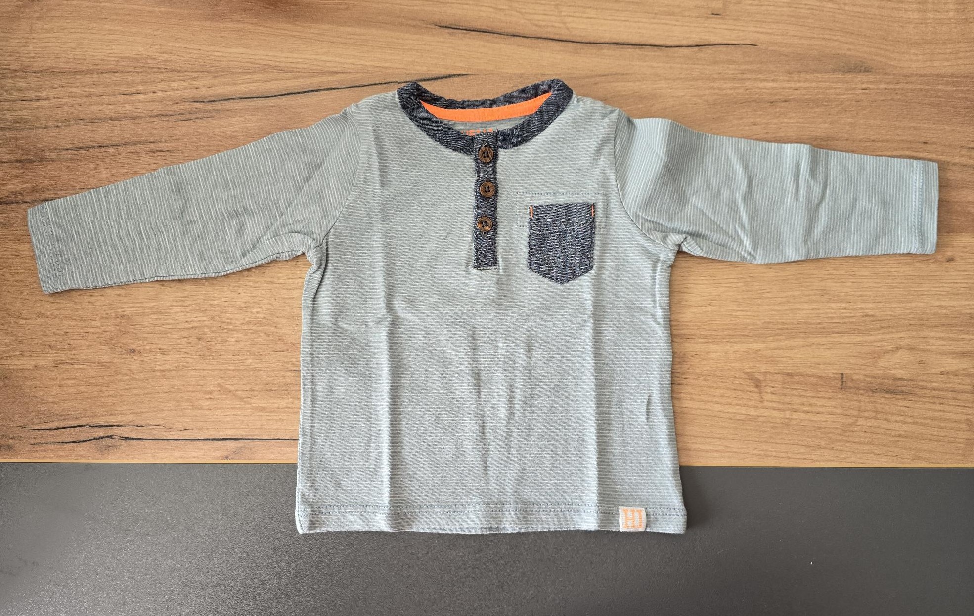 Lot 3 t-shirts manches longues HEMA Bébé Garçon 3 mois / 62 cm - photo numéro 3