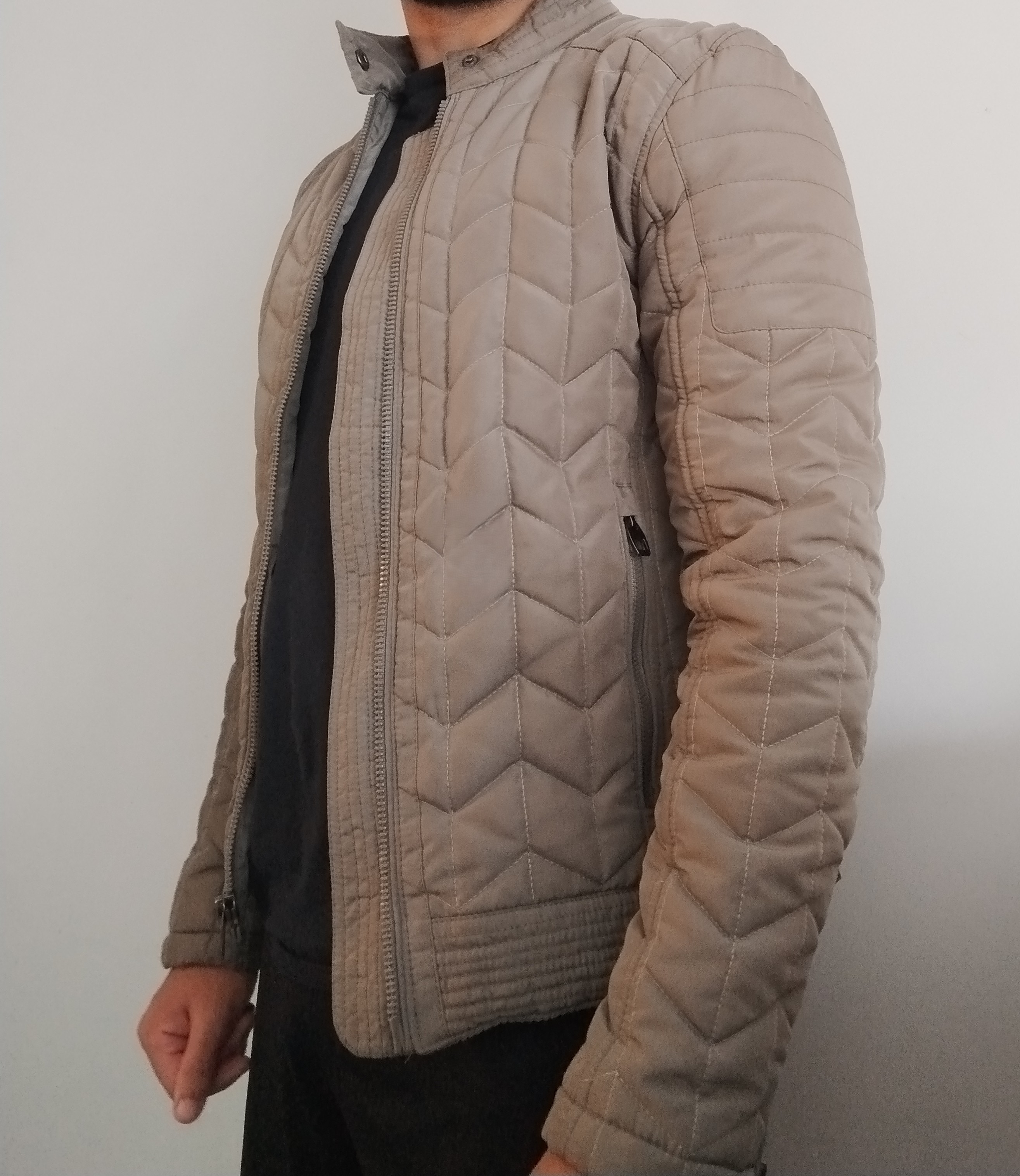 Blouson Beige – Taille S – Très bon état
