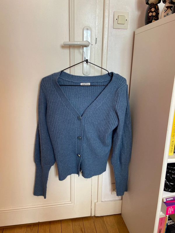 Gilet type cardigan femme