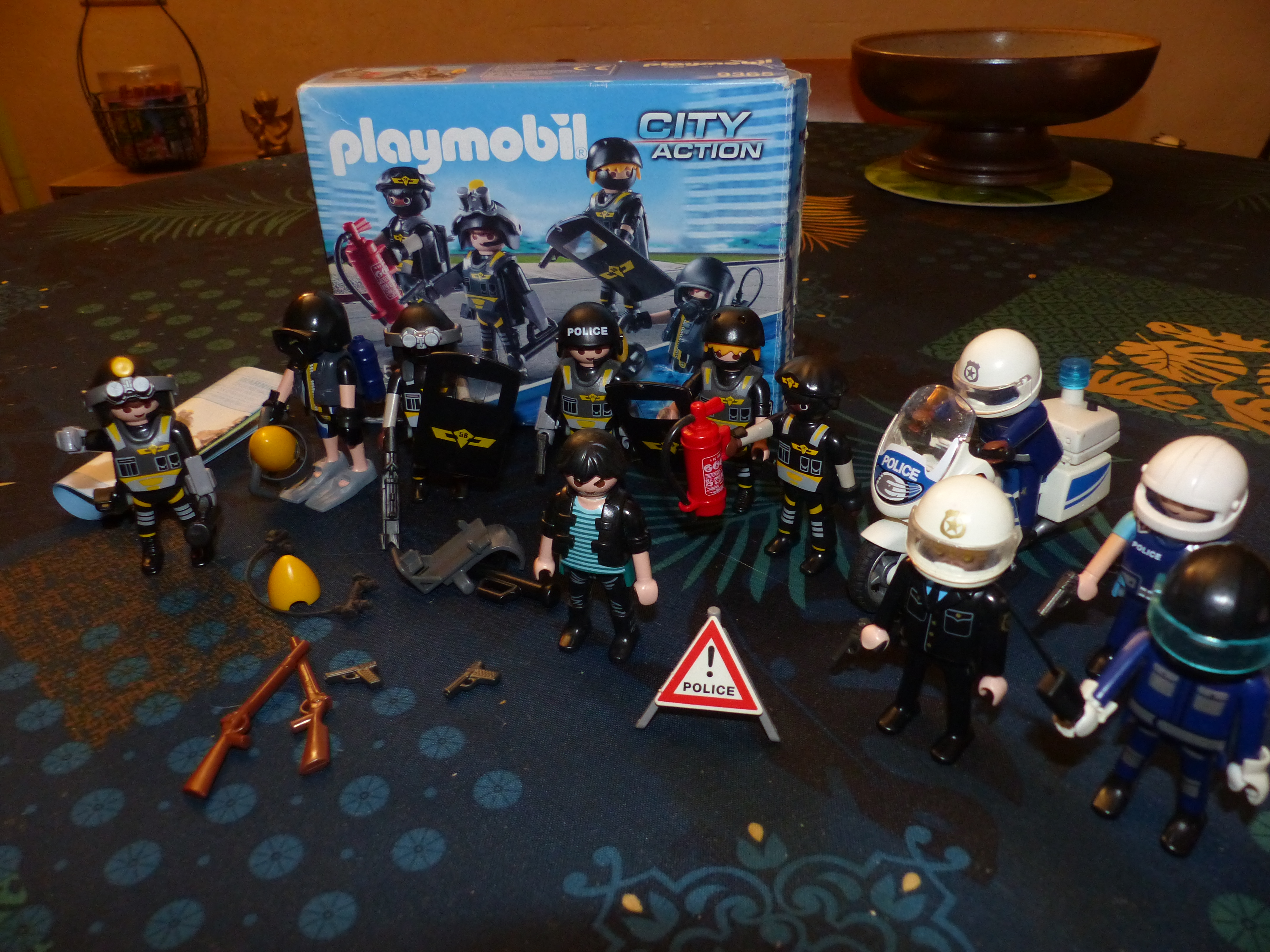 Gros Lot playmobils police