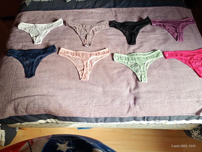 8 culottes en dentelles sexy pour femmes - photo numéro 3