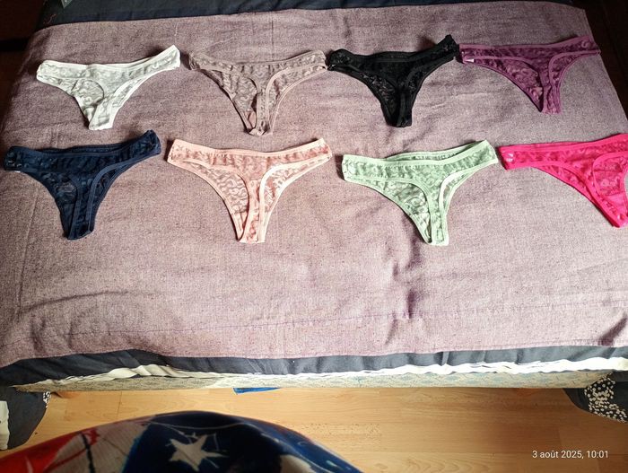 8 culottes en dentelles sexy pour femmes - photo numéro 4