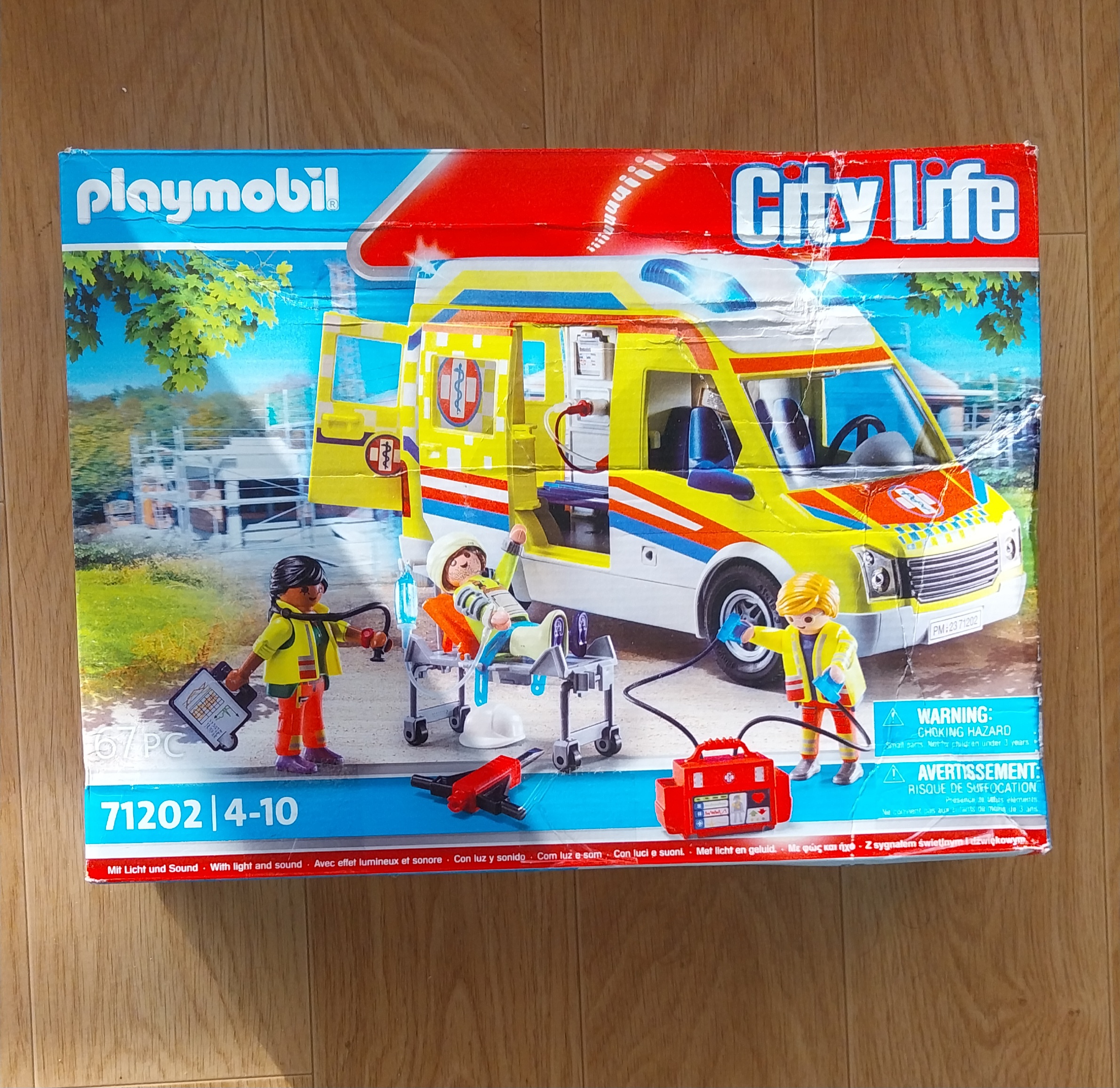 Playmobil City Life 71202 Ambulance avec effets lumineux et sonore