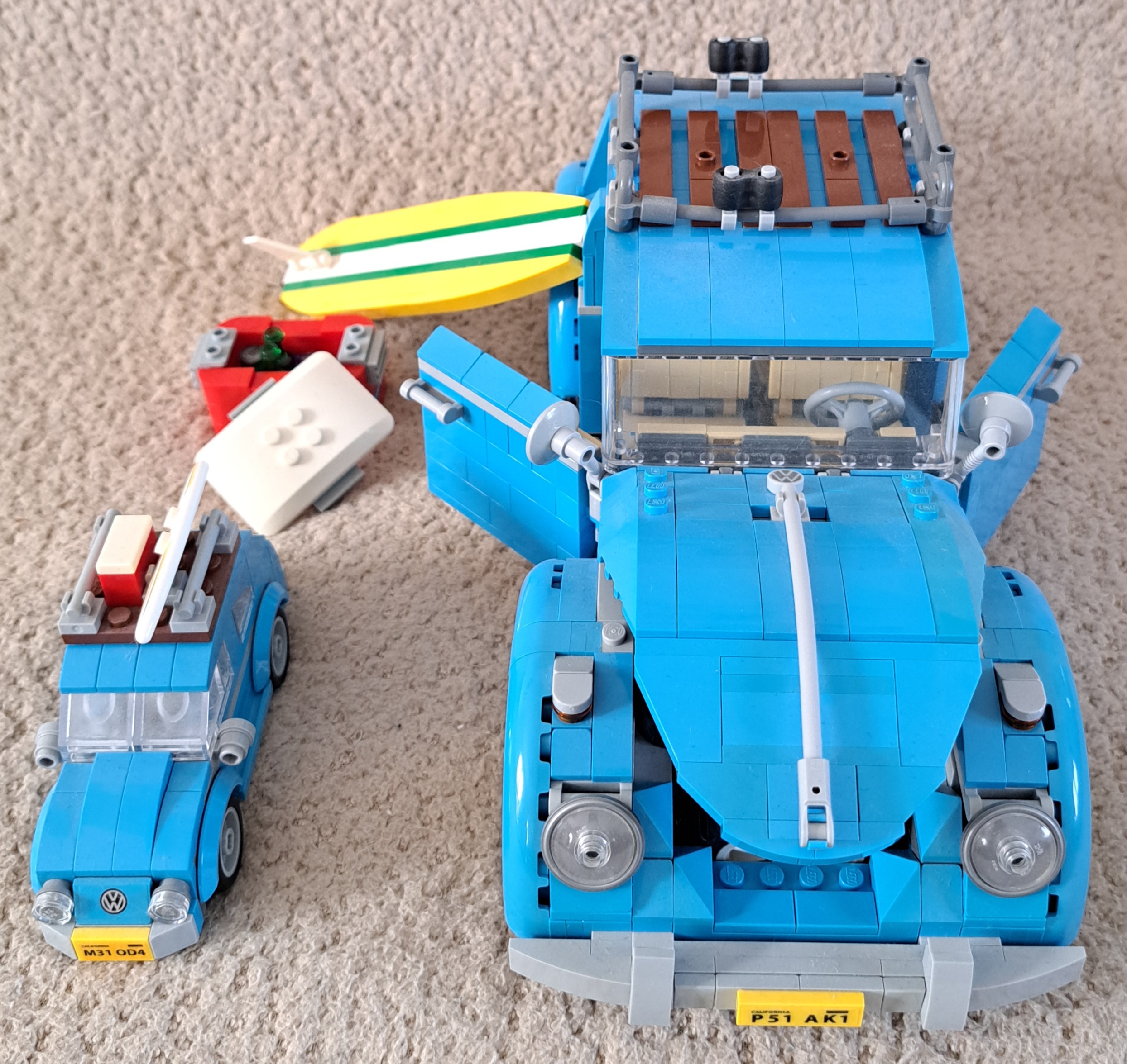 Lego Creator set 10252 Volkswagen Beetle (VW Bettele) + 40252 - photo numéro 3