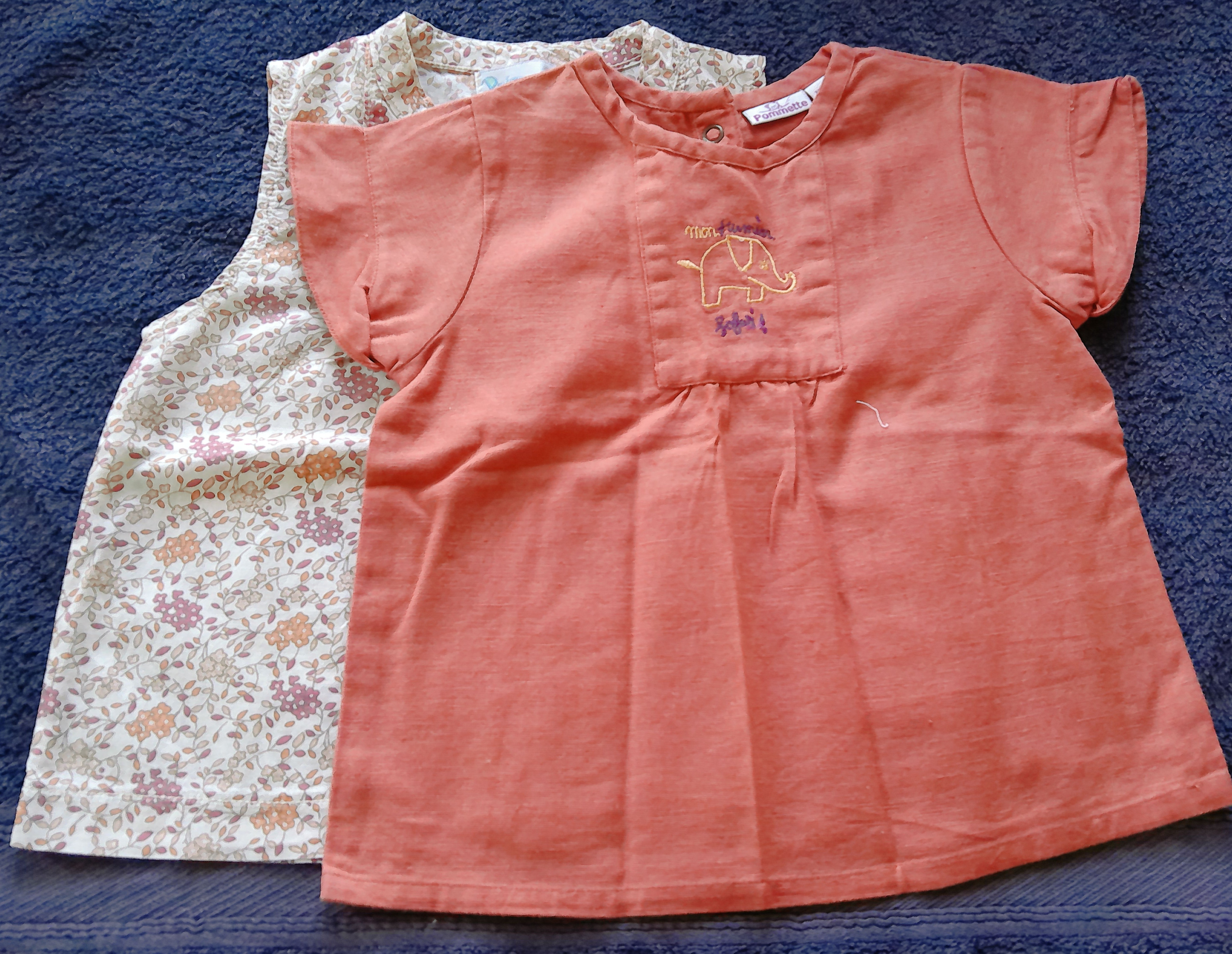 Lot de 2 hauts