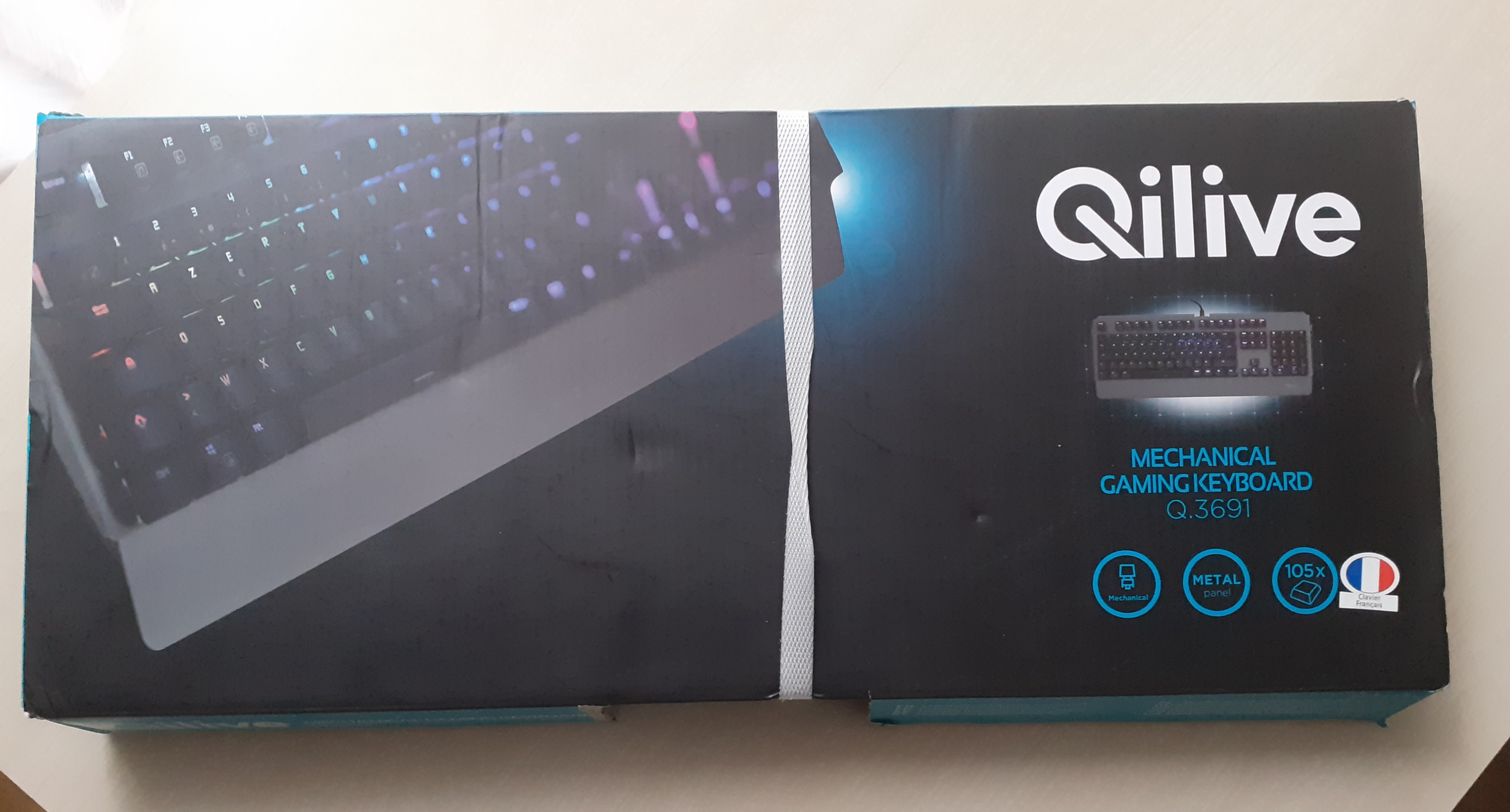 Clavier pour ordinateur gaming/gamer - Qilive 3691 - NEUF