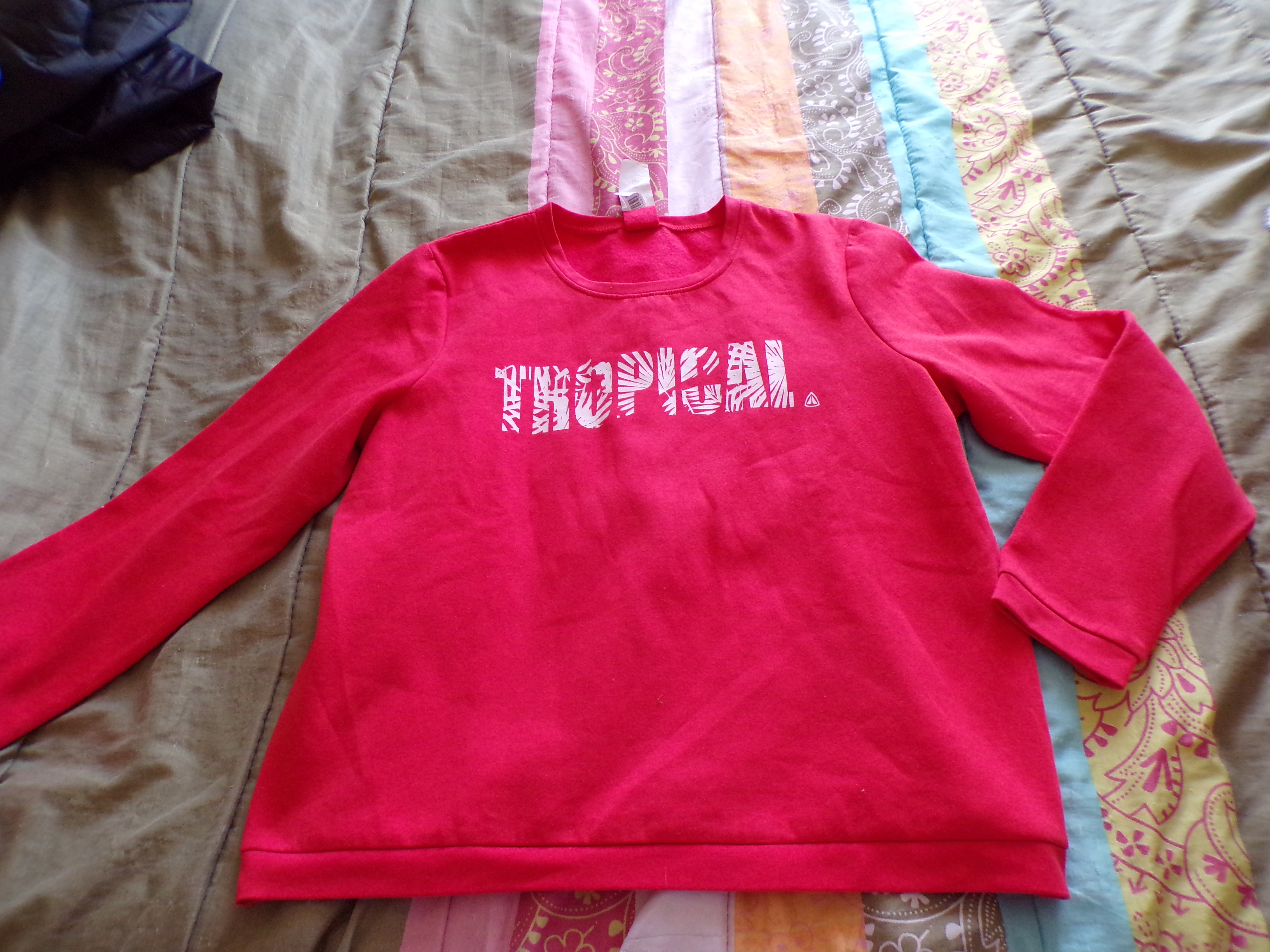 Sweat orange XXL