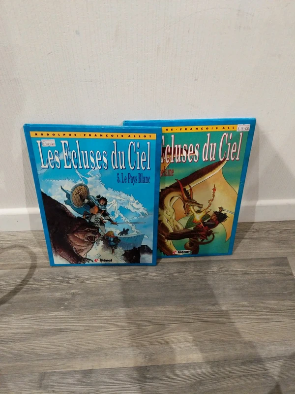 Lot de 2 BD - Les écluses du ciel