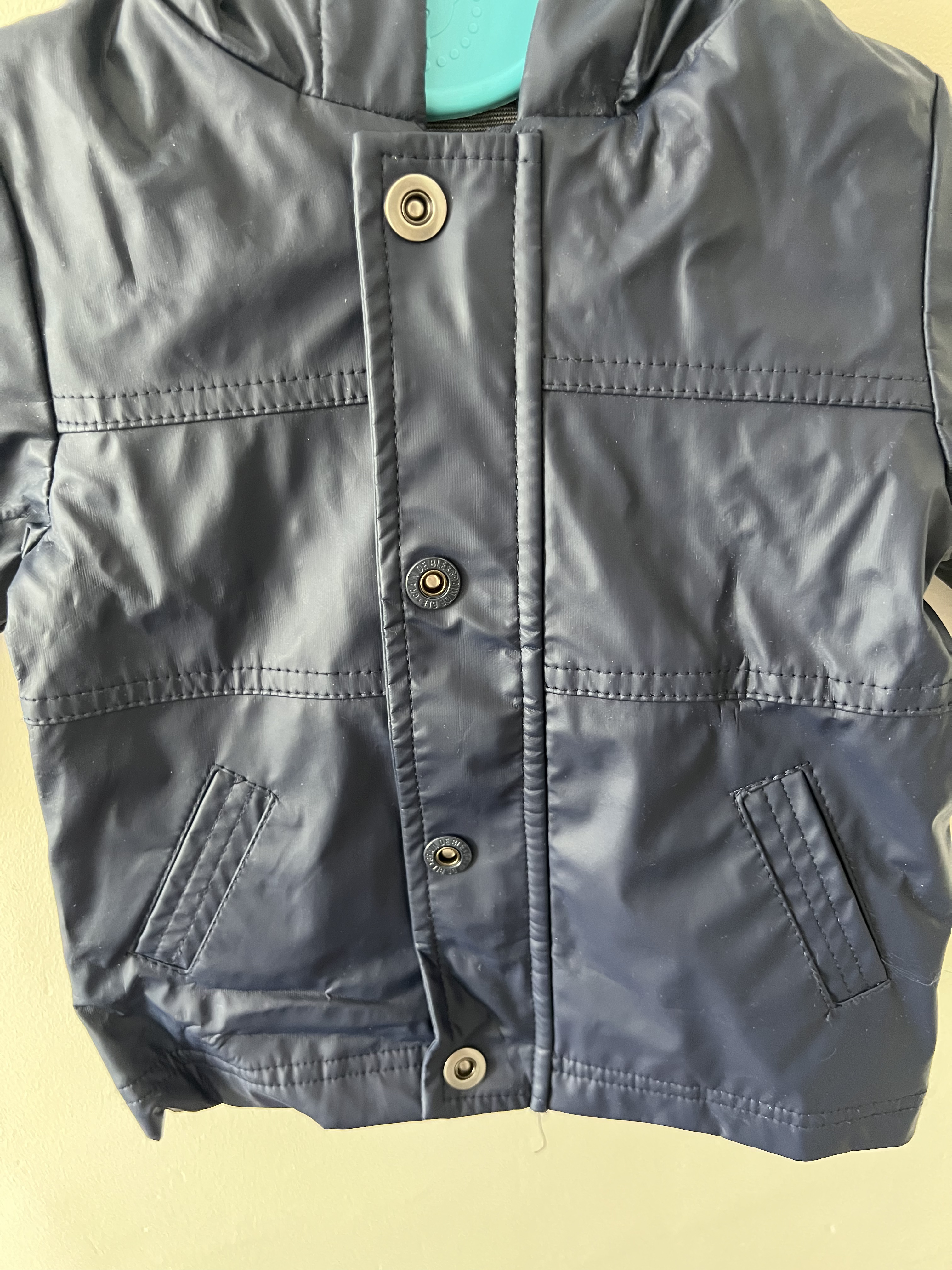 Imperméable bleu marine - photo numéro 4
