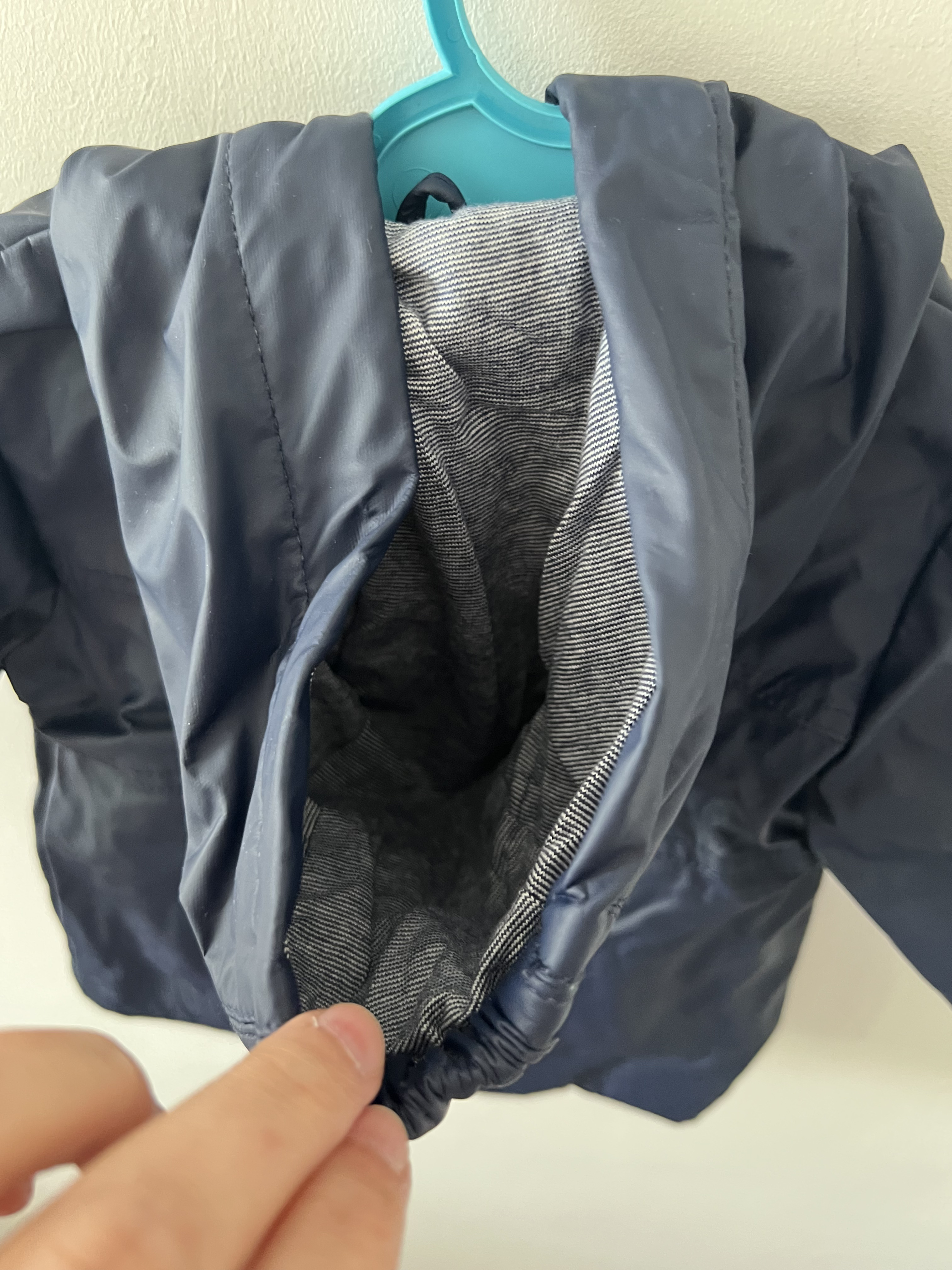 Imperméable bleu marine - photo numéro 8
