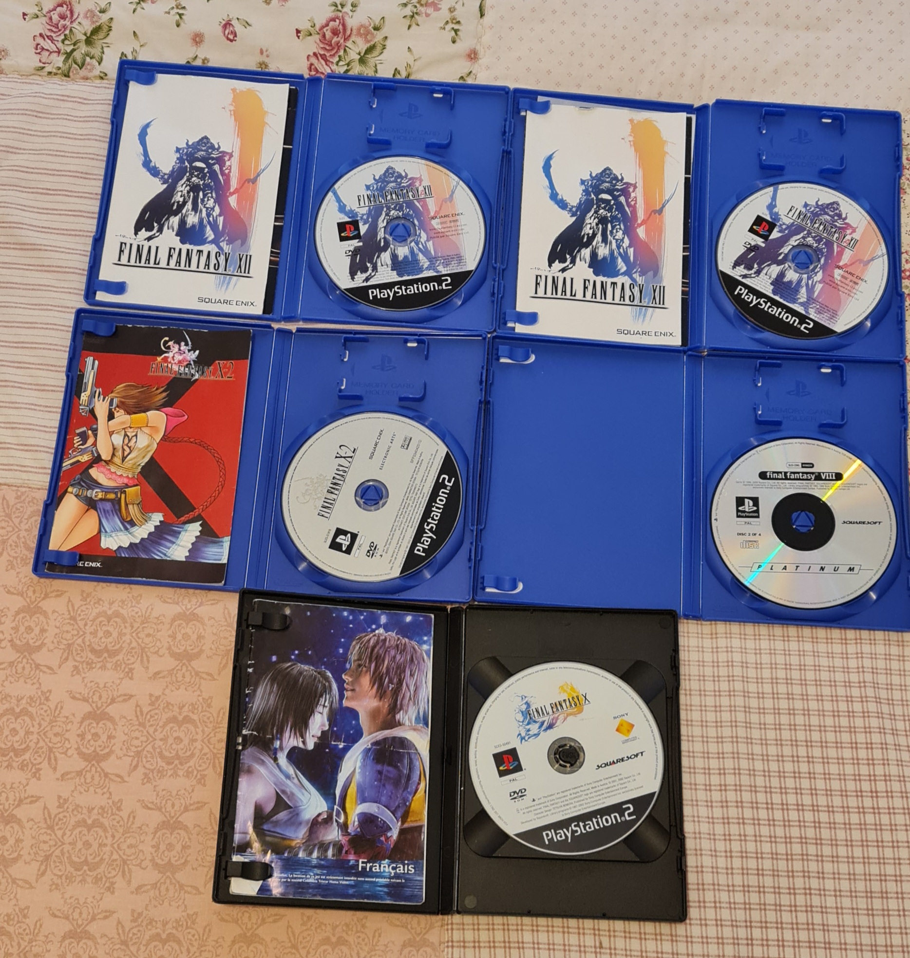 🌻 5 CD de final fantasy PlayStation 2  🌻