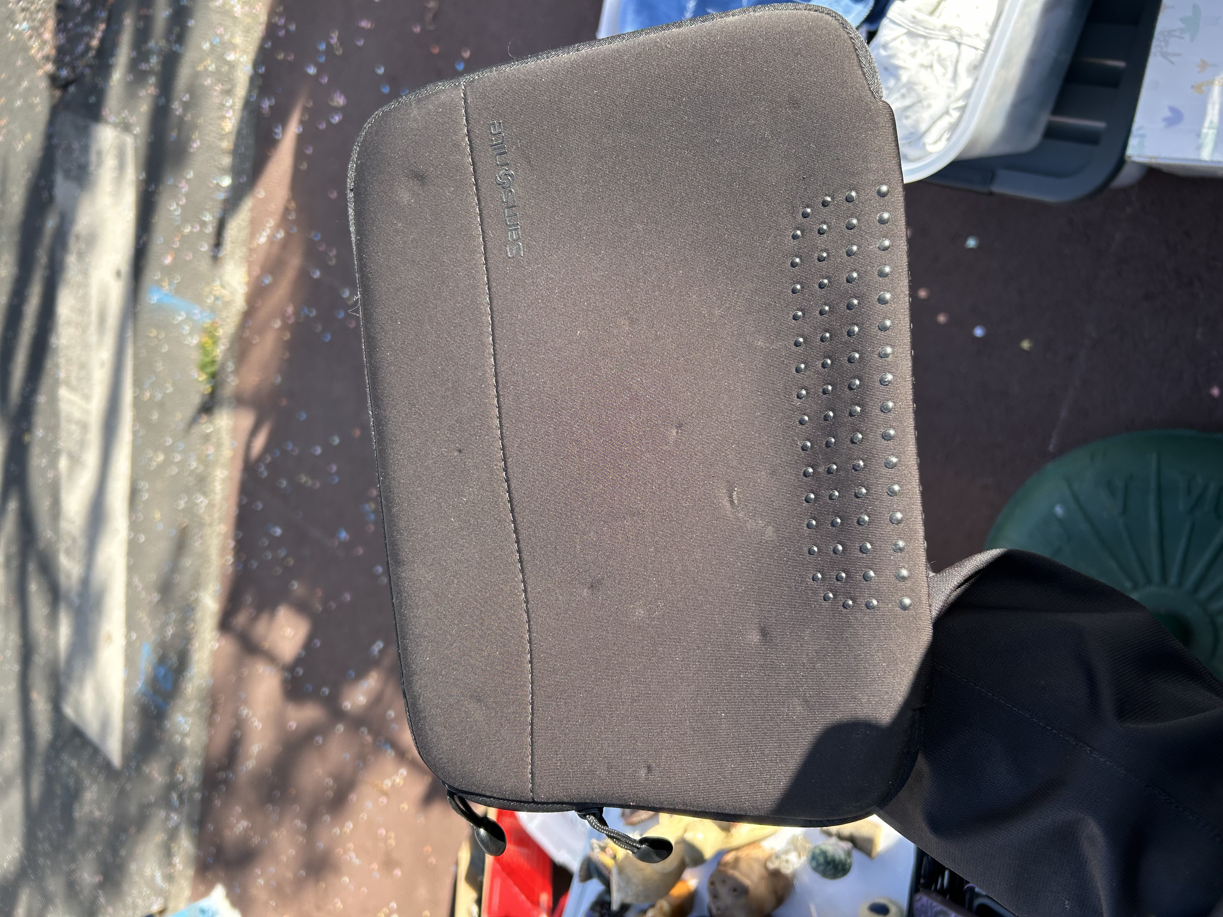 Housse de rangement tablette samsonite