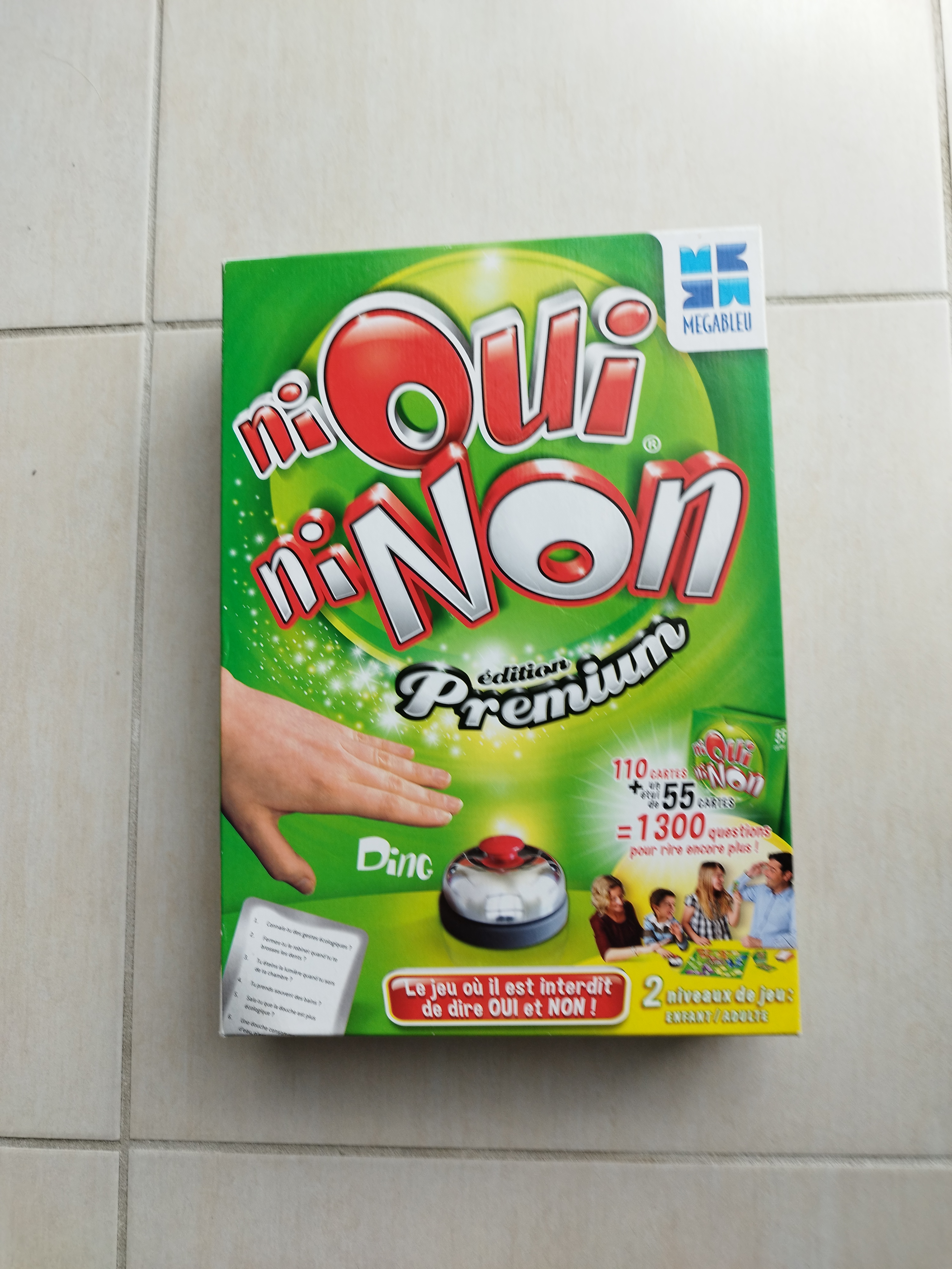 Jeu de société Ni oui Ni non à partir de 7 ans Edition prémium