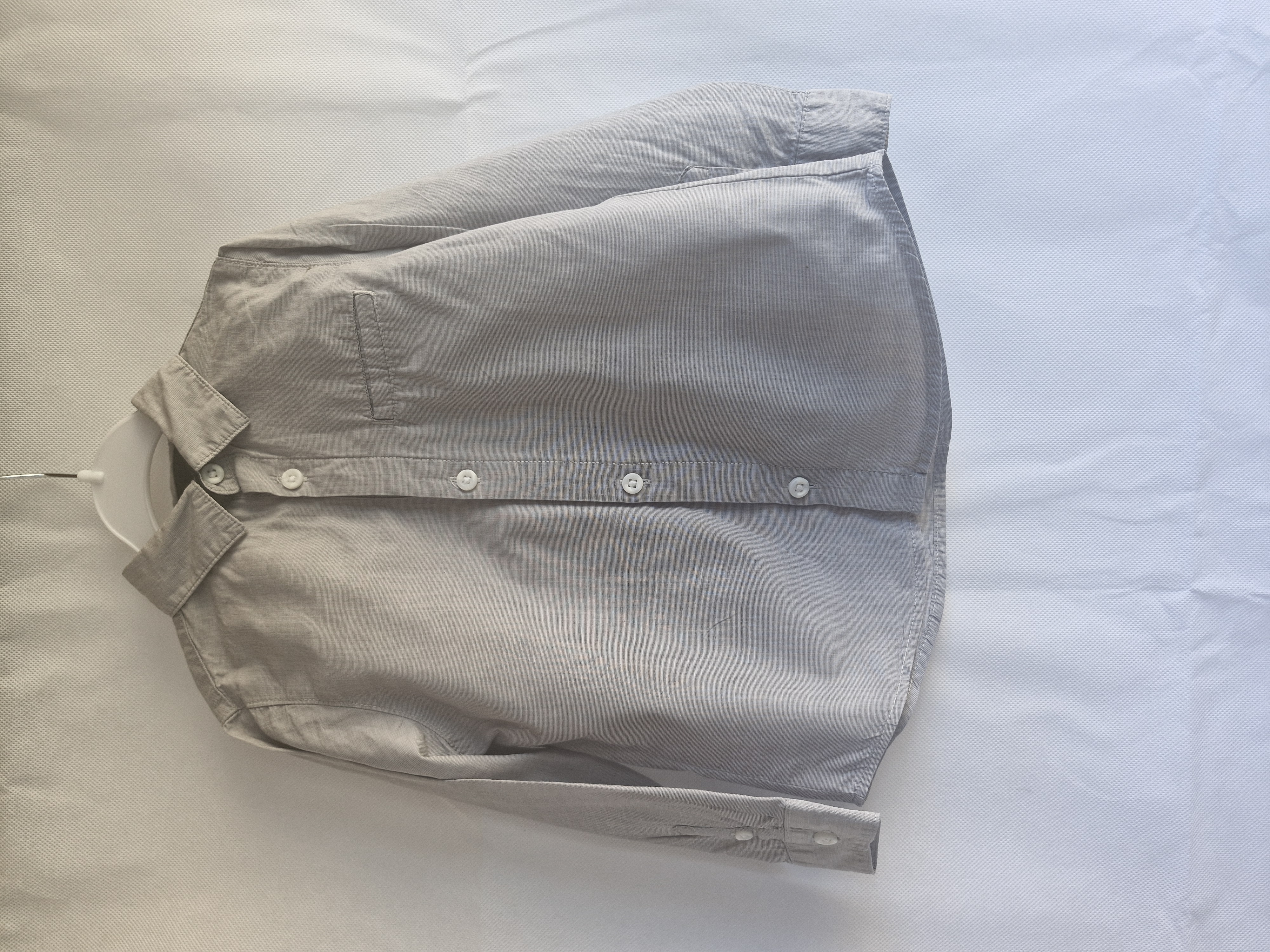 Chemise manches longues 4 ans Kiabi Gris