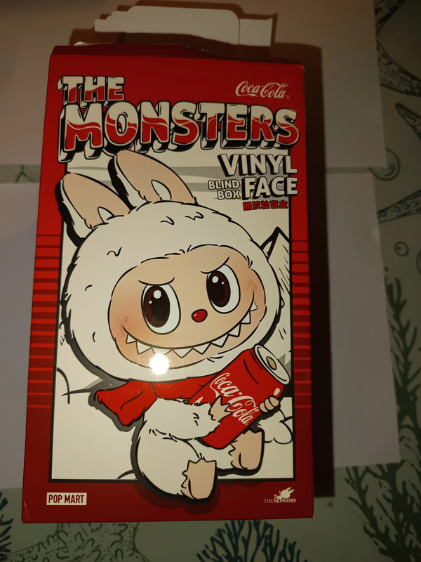 The Monsters Coca-Cola Series-Vinyl Face Blind Box Pop MART - photo numéro 3