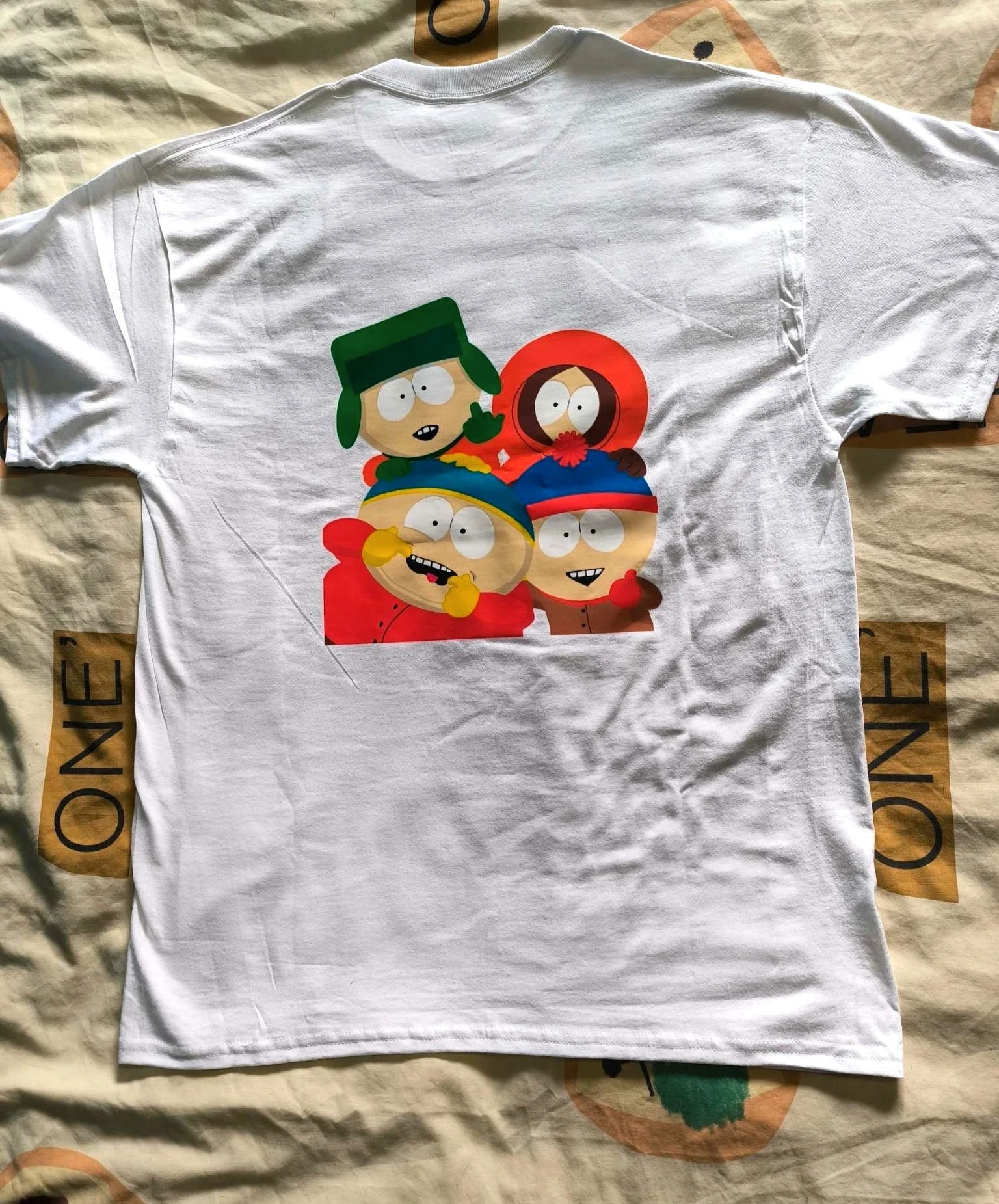 T-shirt south park crew blanc taille s