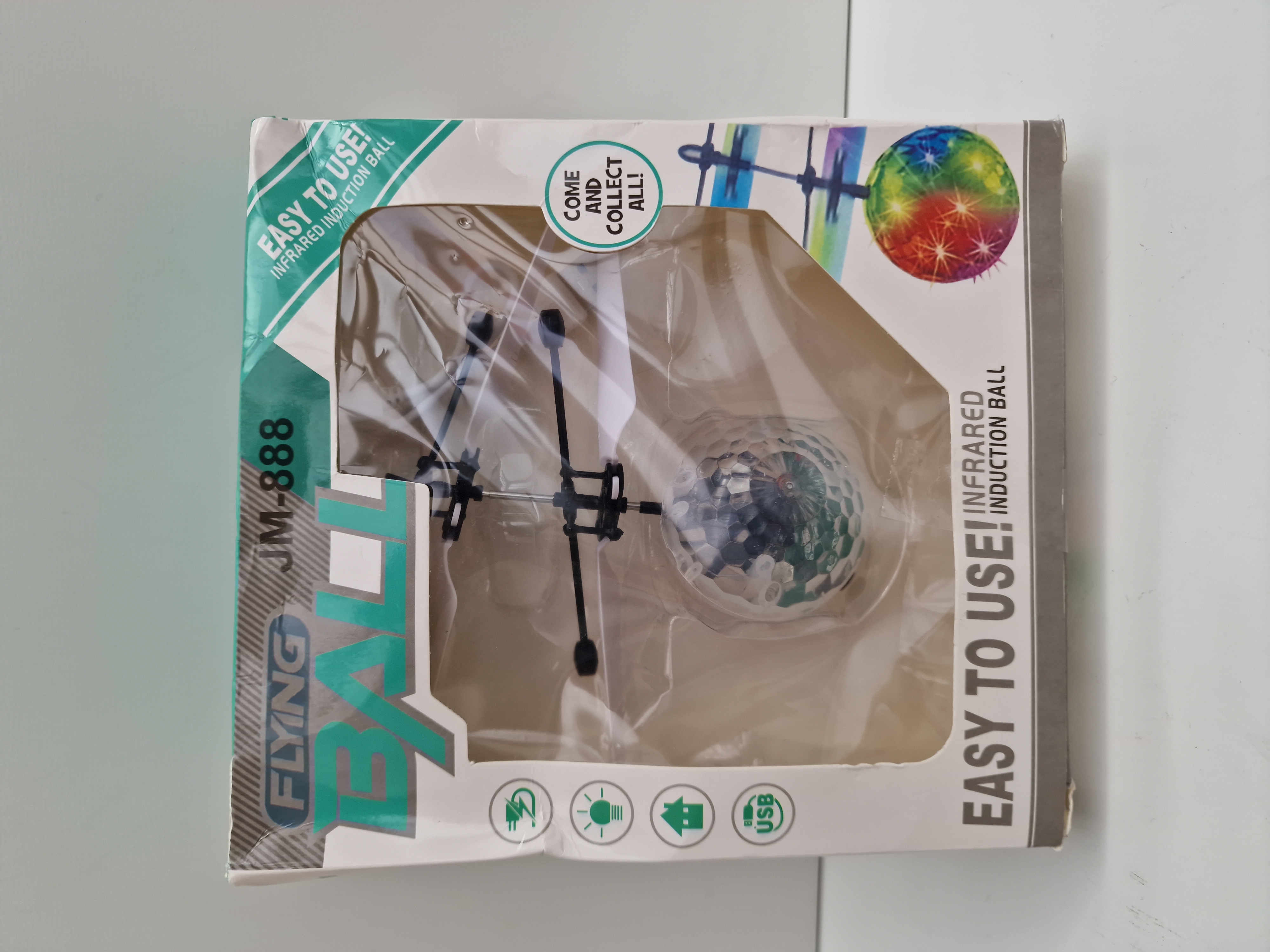 Drone Balle Led Balle Induction Infrarouge Flying Led Ball Induction Ball