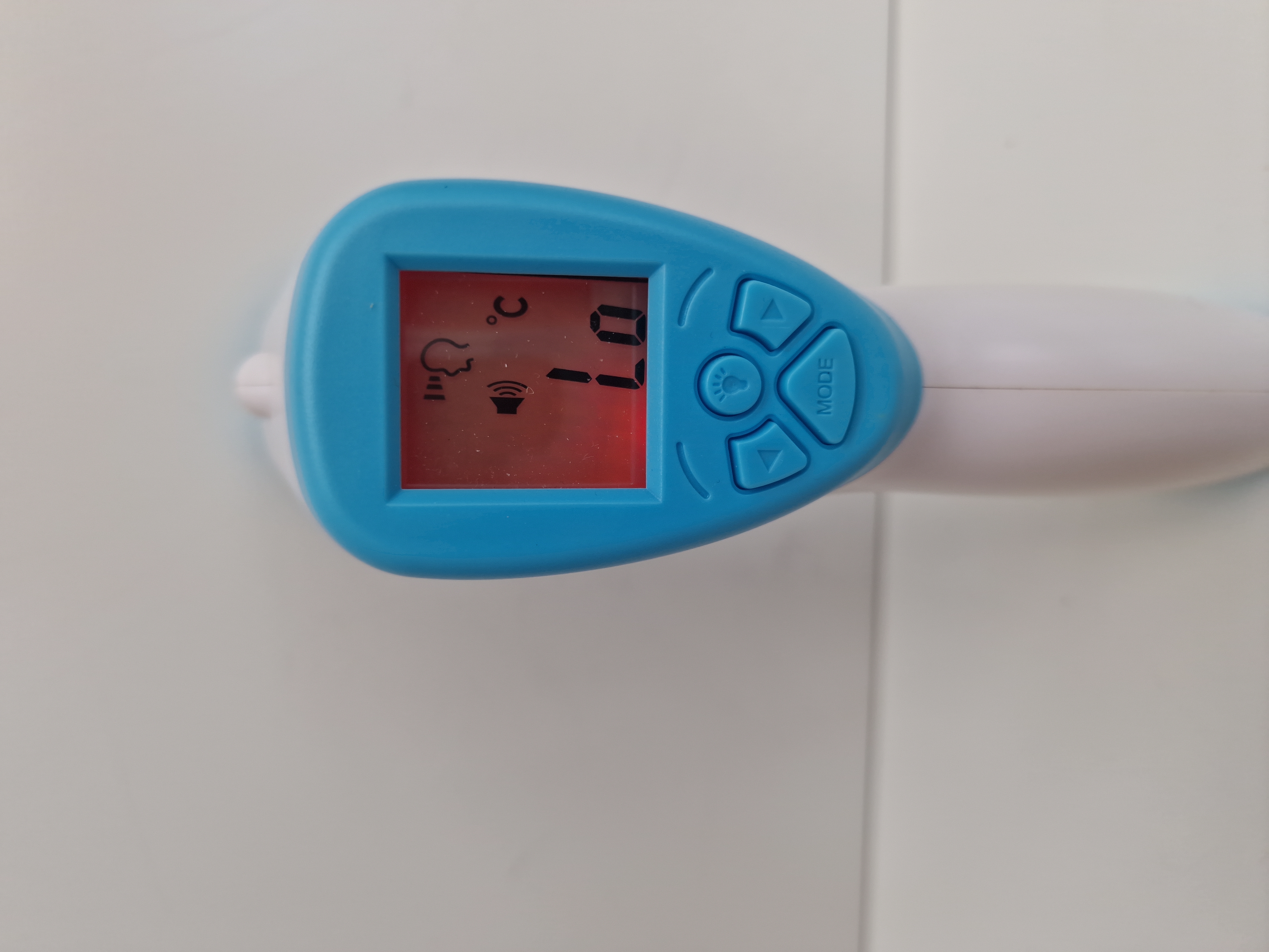 Thermomètre Frontal Infrarouge Bleu Blanc - photo numéro 3