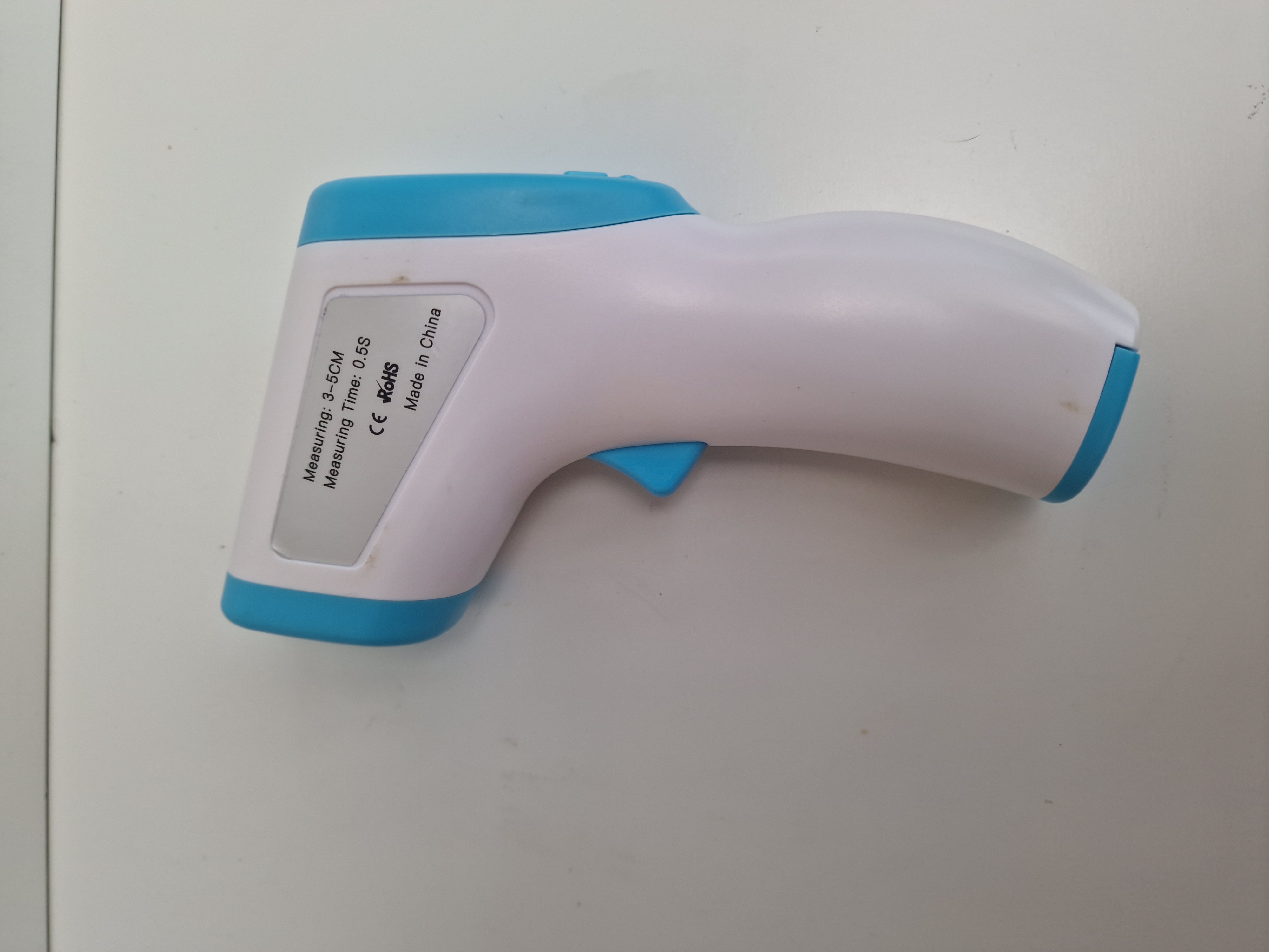 Thermomètre Frontal Infrarouge Bleu Blanc - photo numéro 4