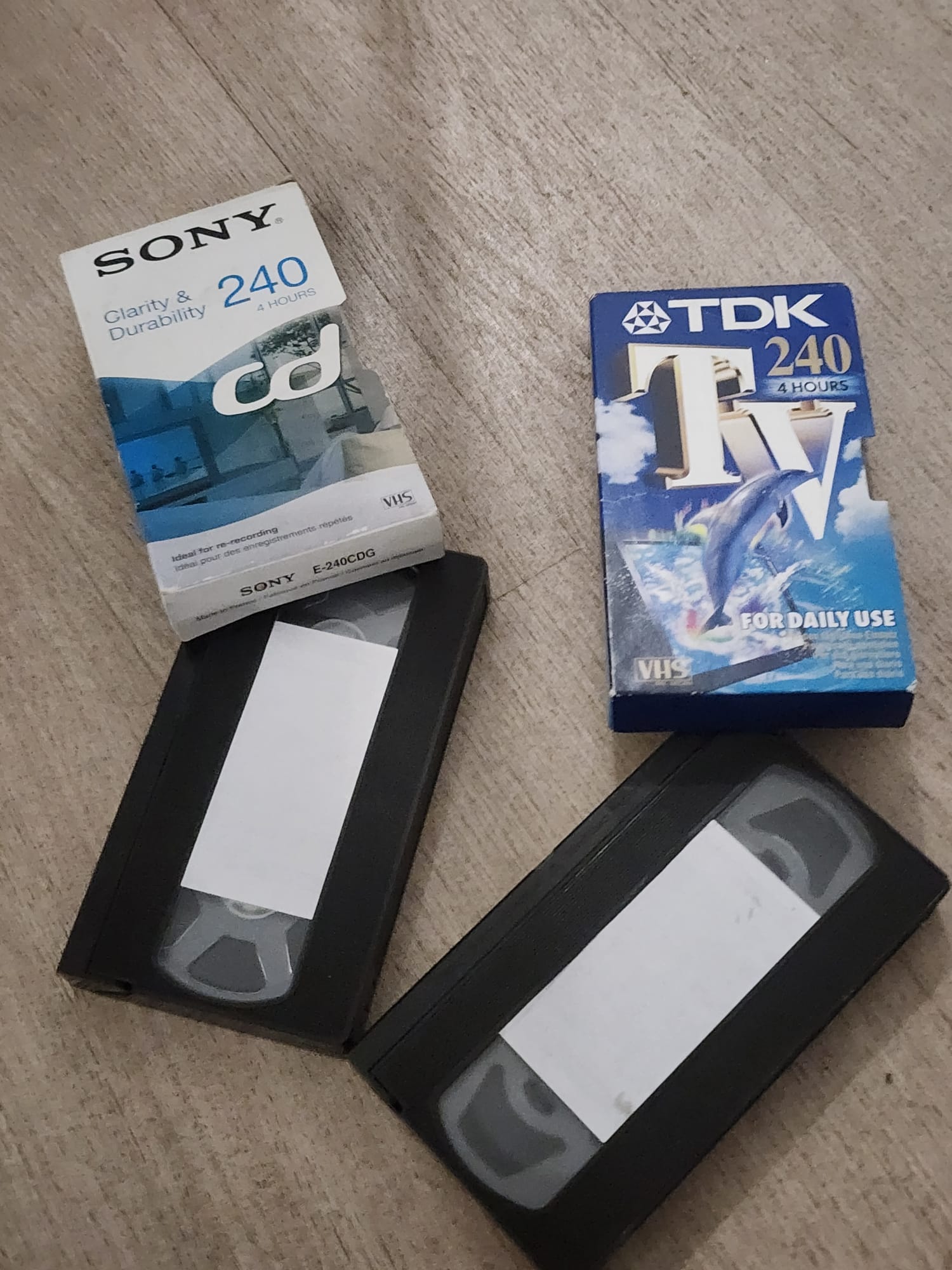 Cassette VHS E-240 – 4 h – vierge - photo numéro 2