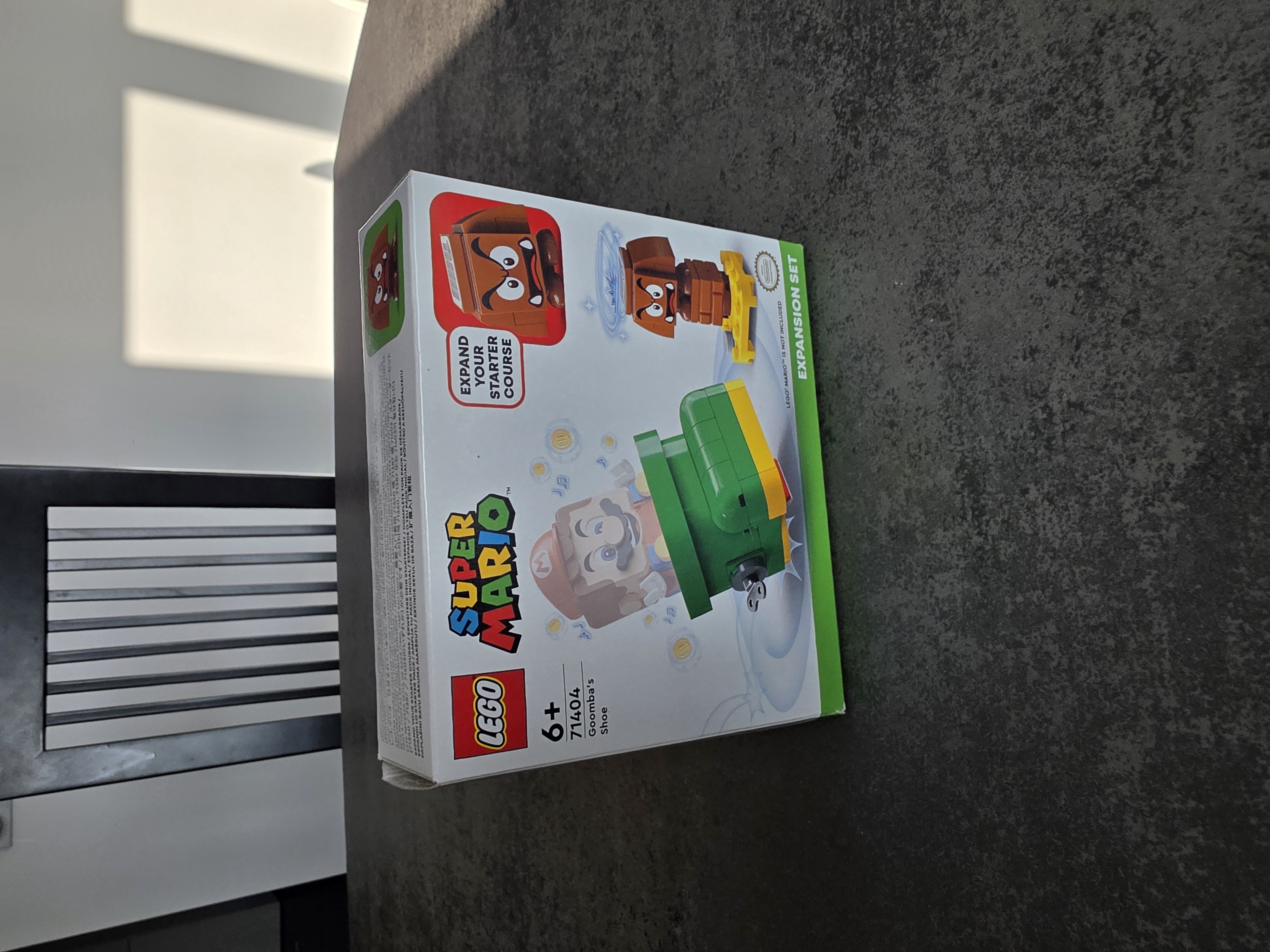 LEGO Super Mario 71404 La chaussure du Goomba – Complet avec boîte