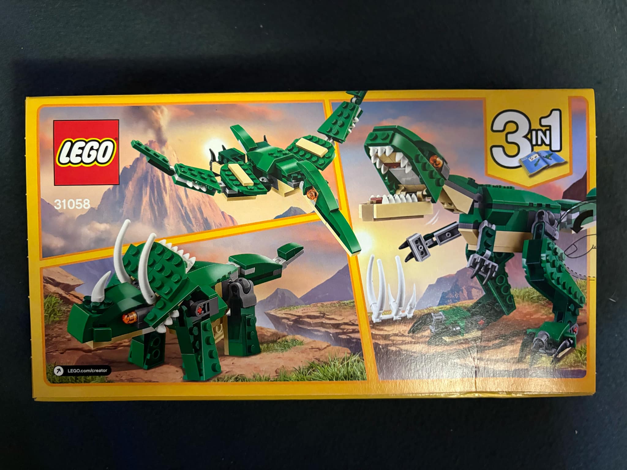 LEGO Creator 3-en-1 Le Dinosaure Féroce 31058 LEGO - photo numéro 3