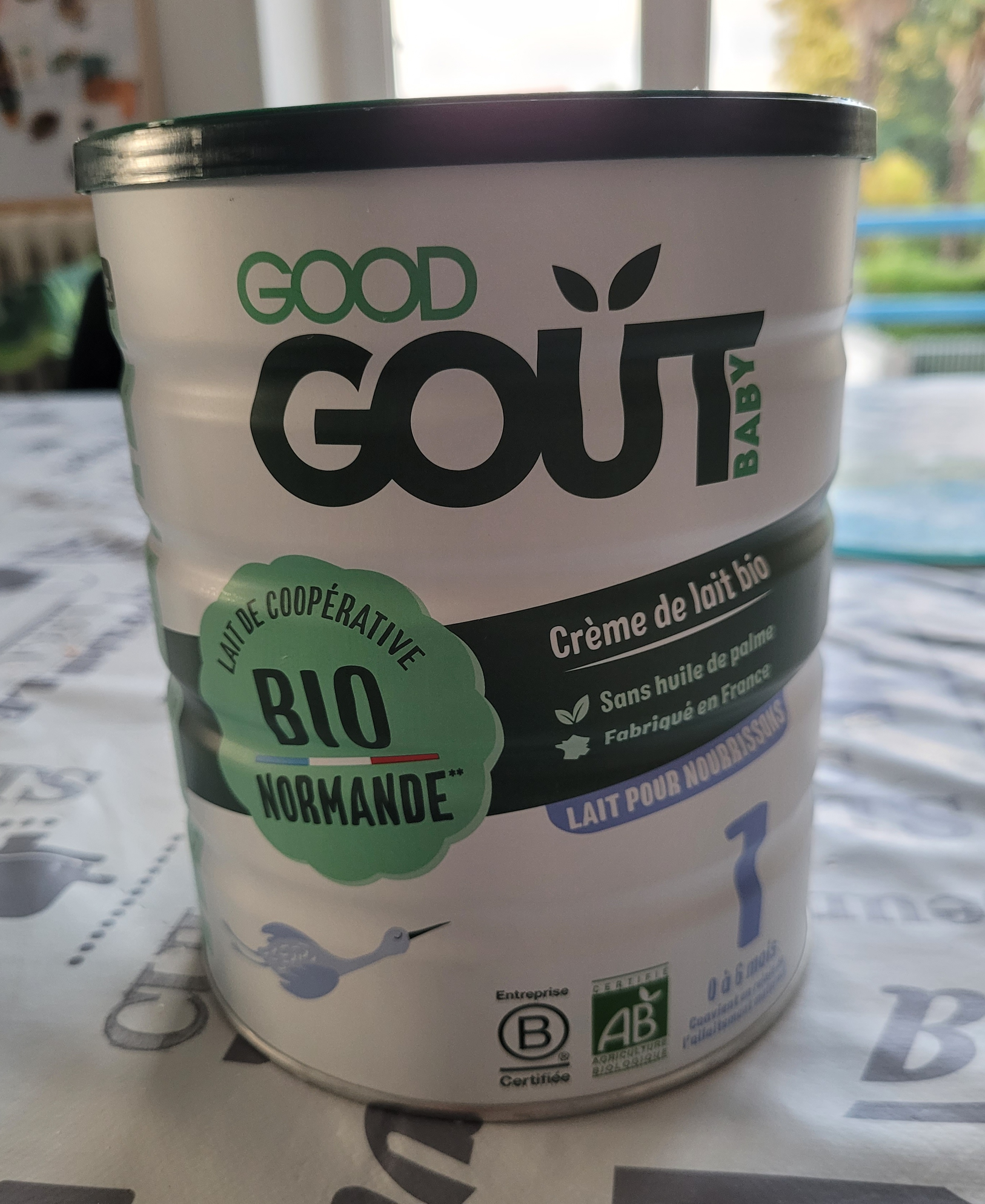 Lait en poudre bio