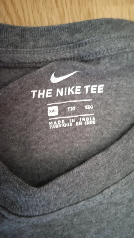 Tee-shirt Nike "Just Do It" gris homme XXL – L’attitude avant tout - photo numéro 3