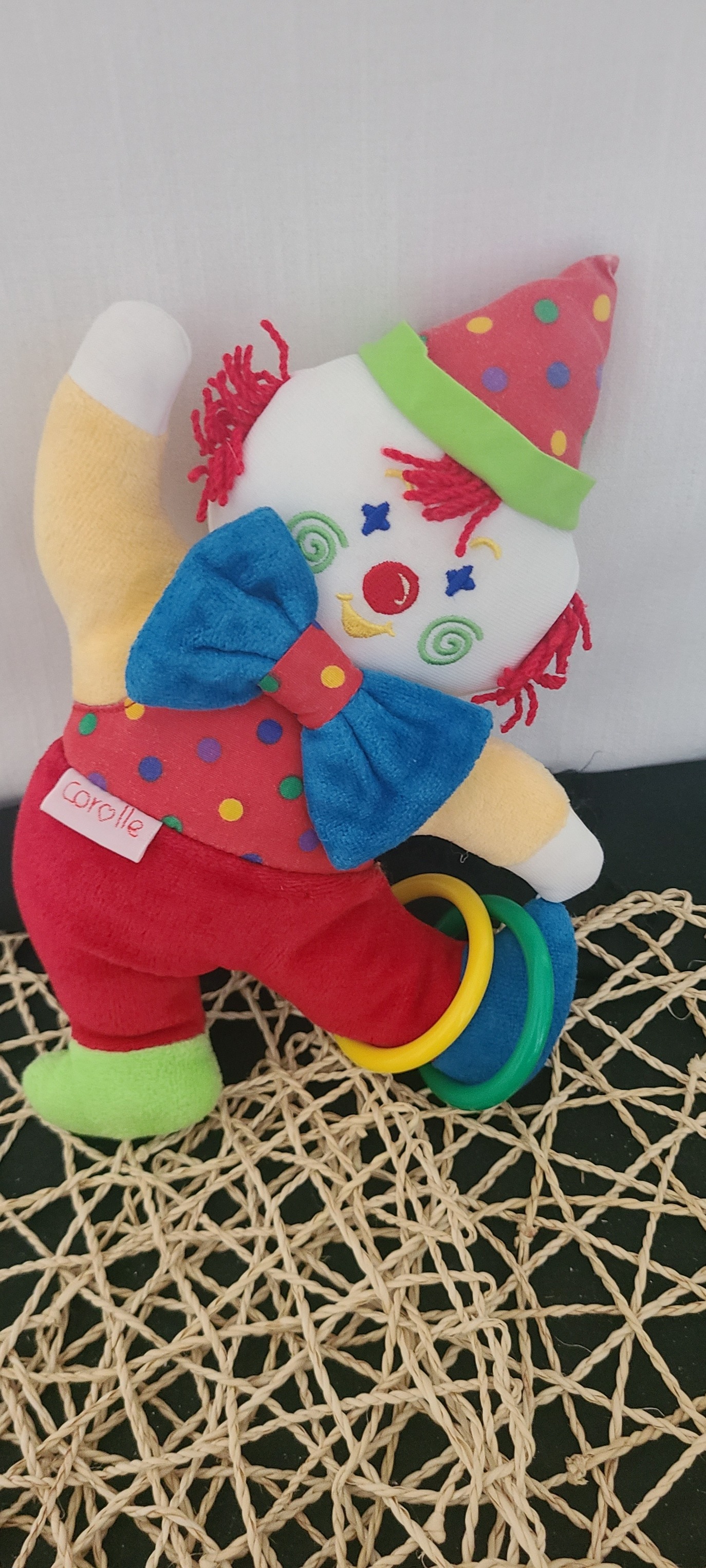 Doudou /Clown /Corolle /Anneaux D'Activités/ Grelot
