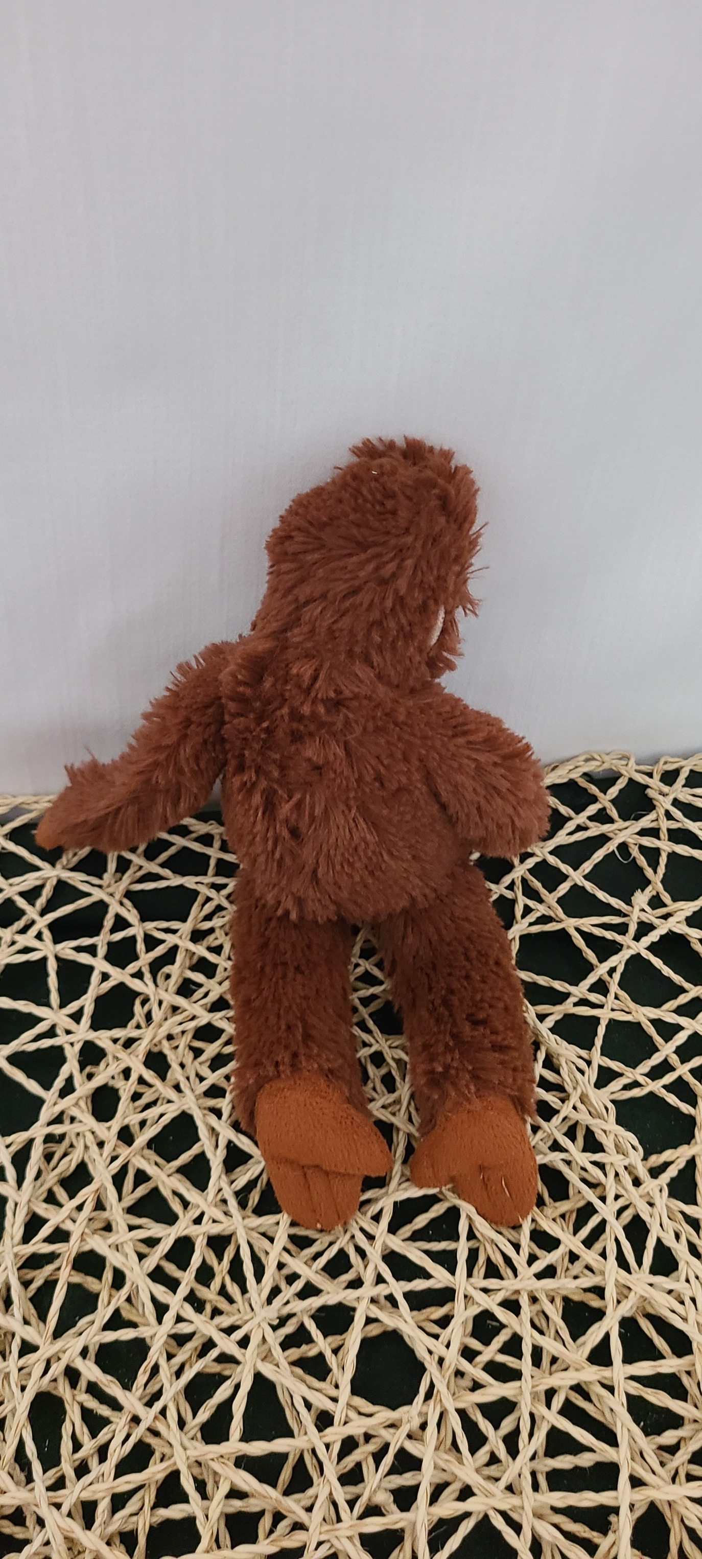Petit Doudou peluche singe marron IKEA 20 cm - photo numéro 2