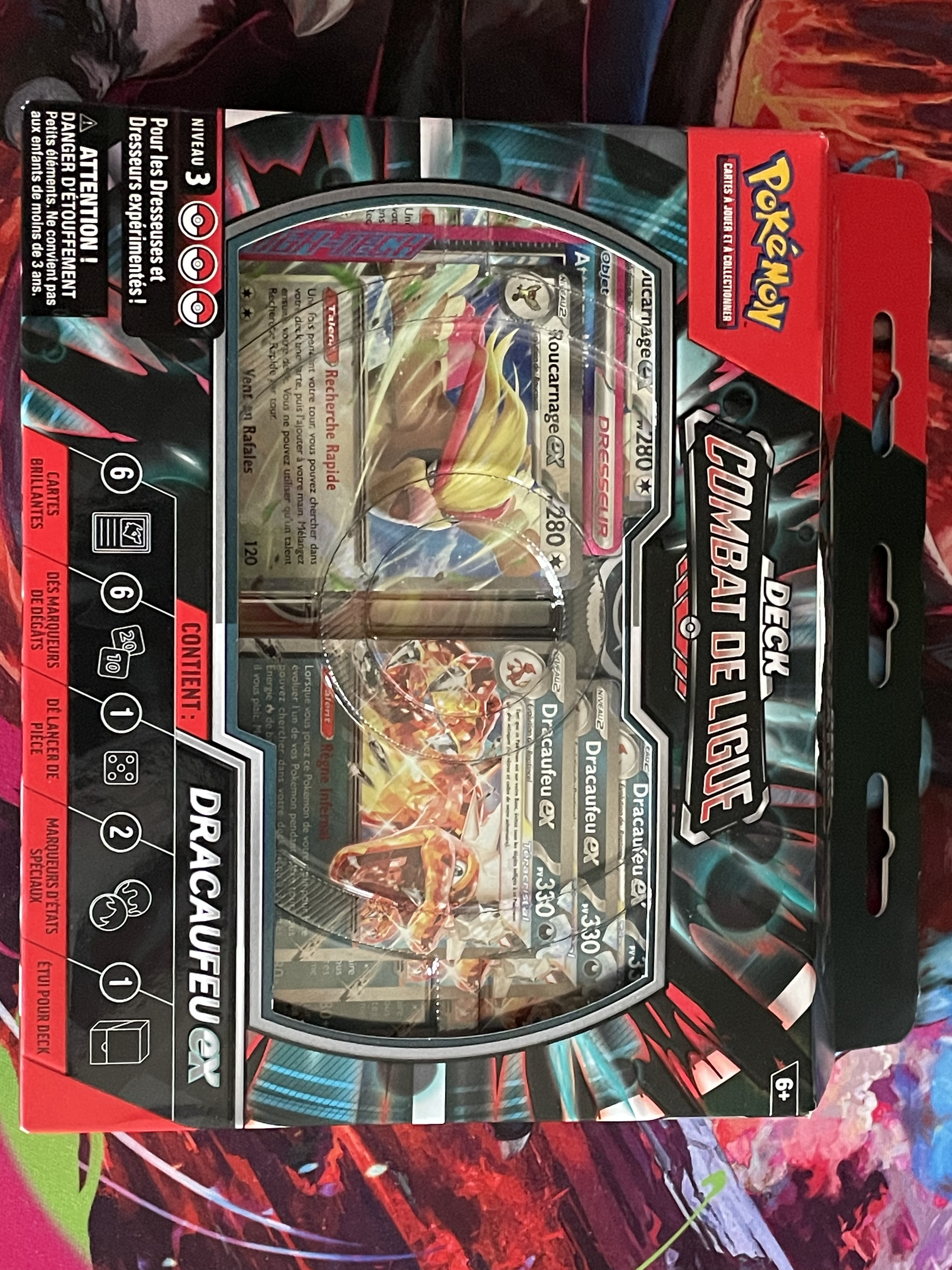 🎴 Deck de combat de ligue dracaufeu Ex🎴